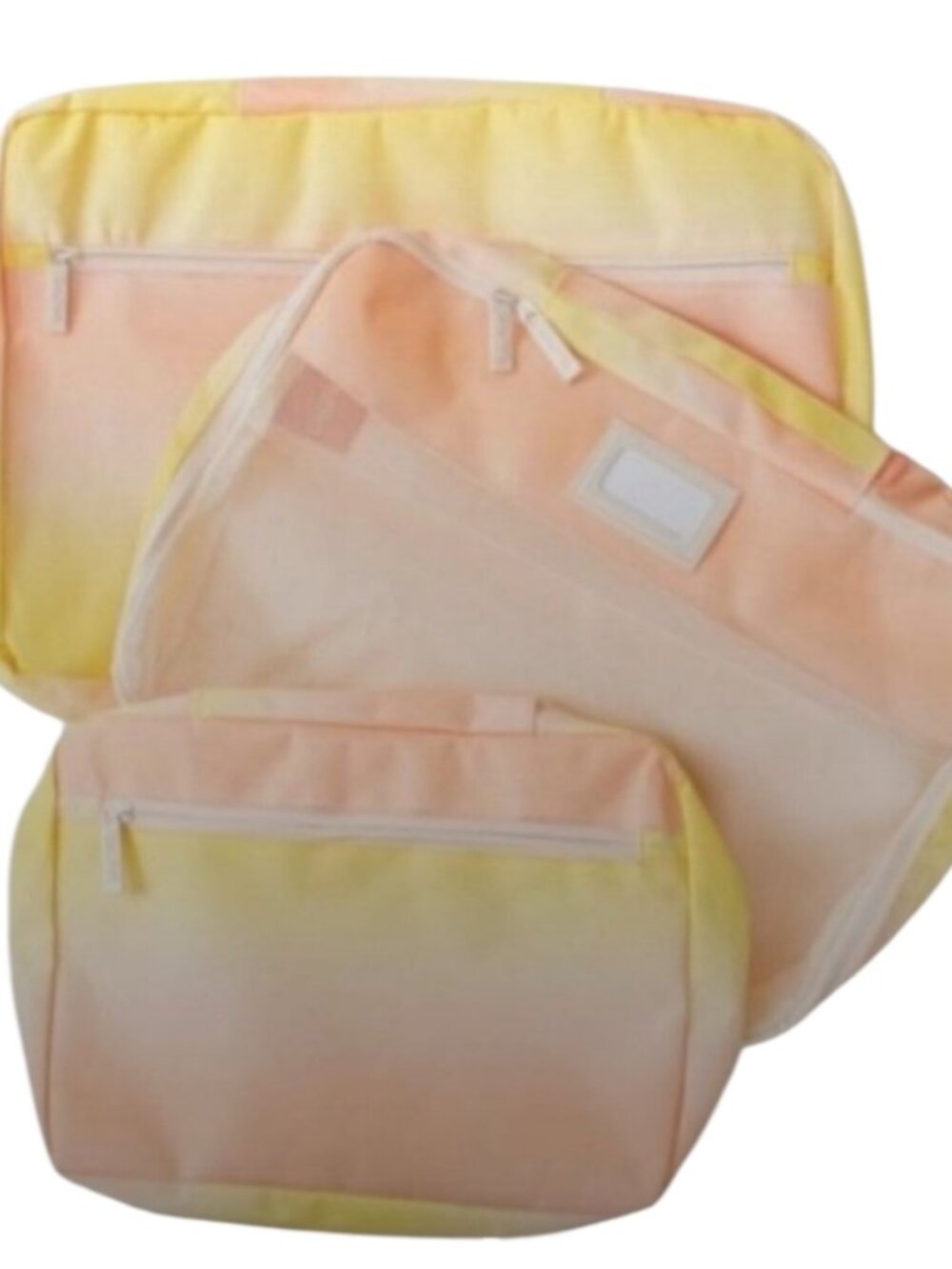 CALPAK‎ Sorbet Ombre 3 Piece Packing Cube Set Small Medium Large Travel Bags New